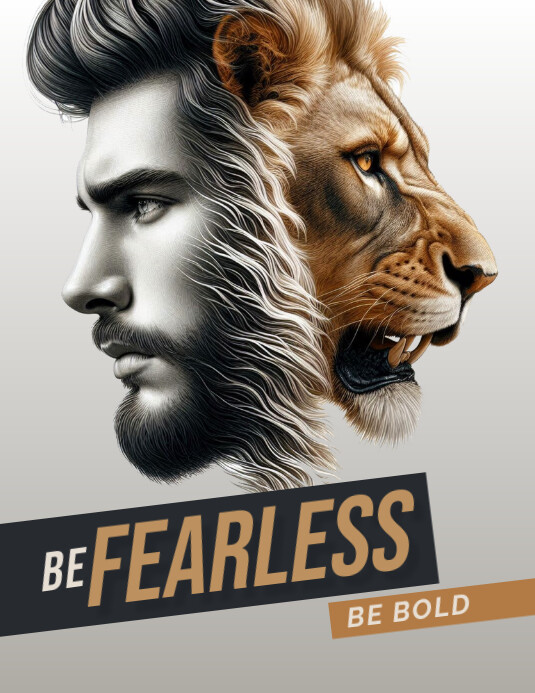 Fearless Flyer (US Letter) template