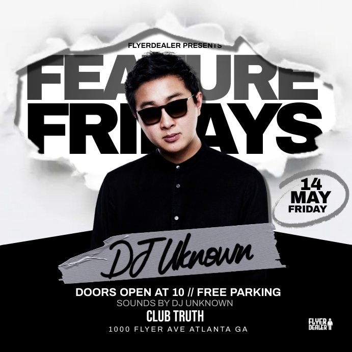 feature fridays Template | PosterMyWall