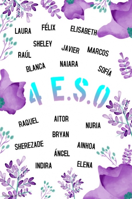 Copia de Floral Retirement Party Poster Template