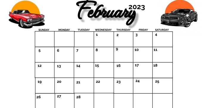FEBRUARY 2023 Facebook Shared Image template