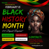 February Booking Instagram Post template