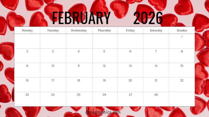 Image 5 for February Google Slides Template