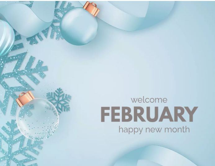 February Event Flyer Blue February Flyers Template | PosterMyWall