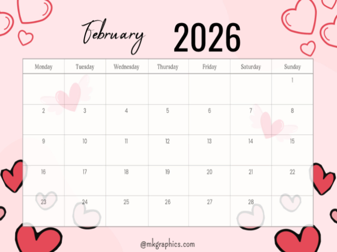 February Template | PosterMyWall