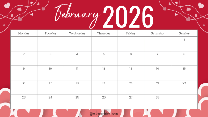 February Template | PosterMyWall