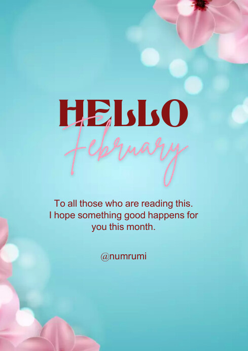February Posts February Greeting instagram post Template | PosterMyWall