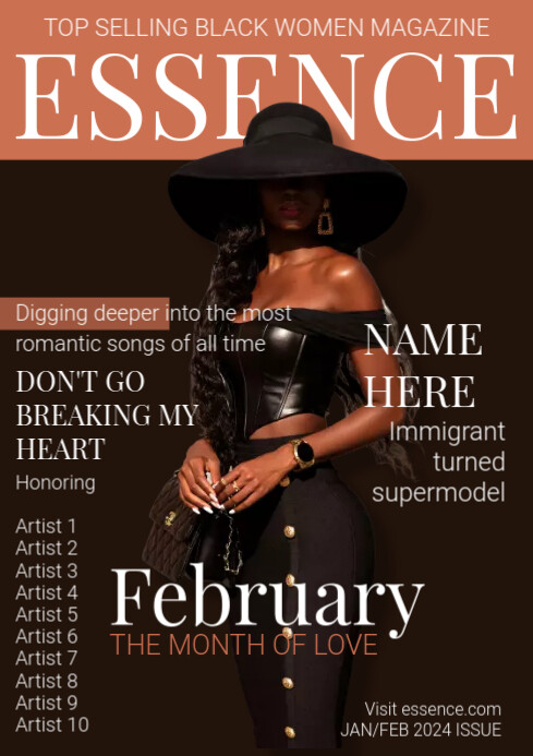 February Magazine February Magazine Cover Template | PosterMyWall