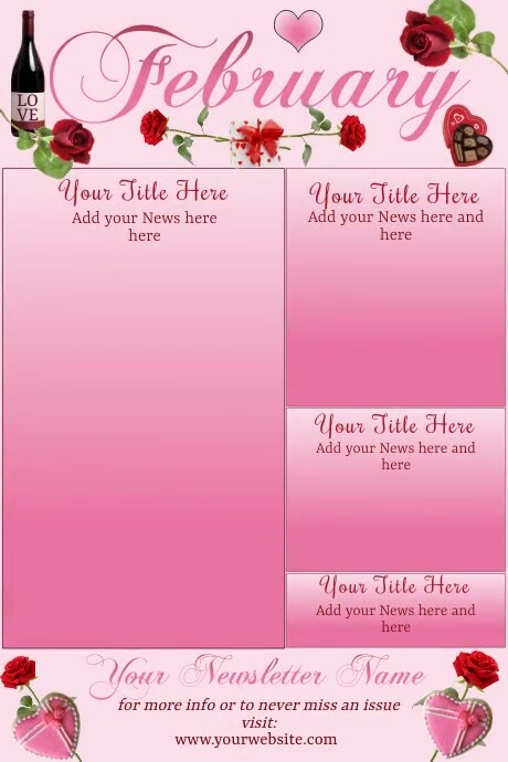 February Newsletter by Paula | PosterMyWall