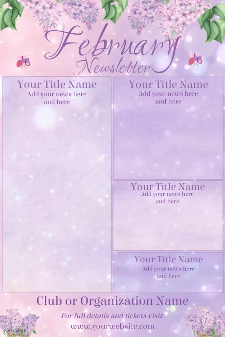 Copy of February Newsletter | PosterMyWall