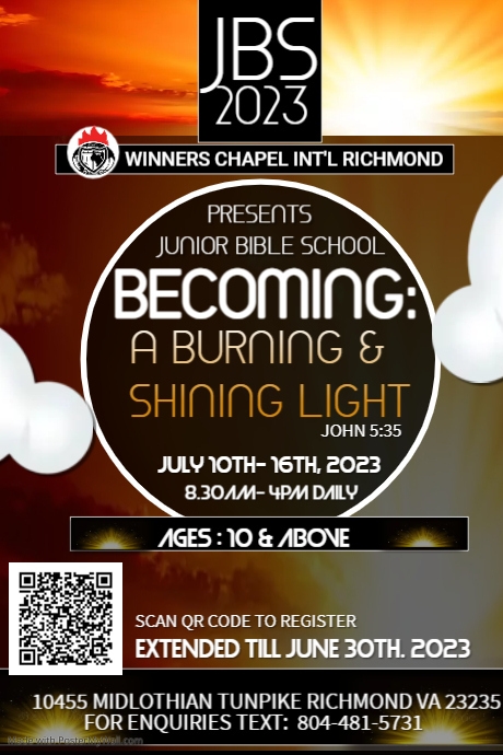 Copy of Vacation Bible School | PosterMyWall