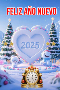 Feliz año nuevo ภาพกราฟิก Tumblr template