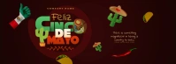 Feliz Cinco de Mayo Facebook Cover Photo template