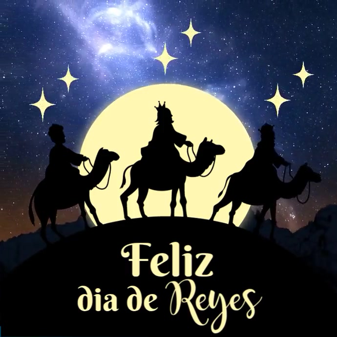Feliz dia de Reyes Template | PosterMyWall
