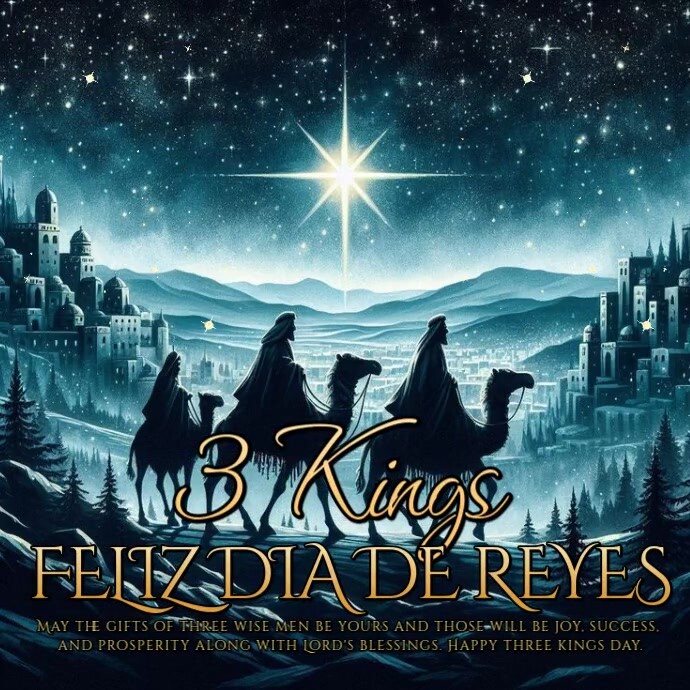 Feliz Dia De Reyes Template | PosterMyWall
