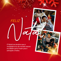 Feliz Natal Pos Instagram template
