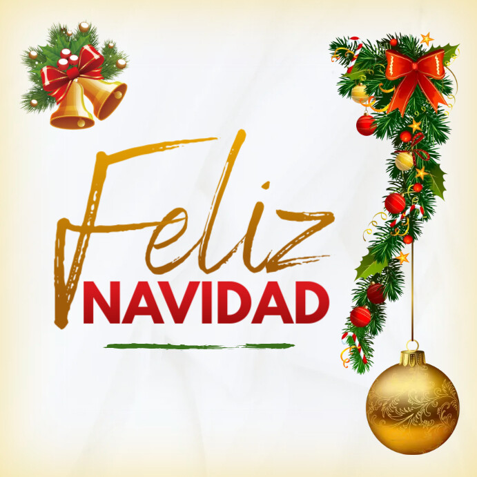 Feliz Navidad Template | PosterMyWall feliz-navidad-template-postermywall