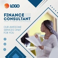 Female Finance Consultant Instagram Video Tem template