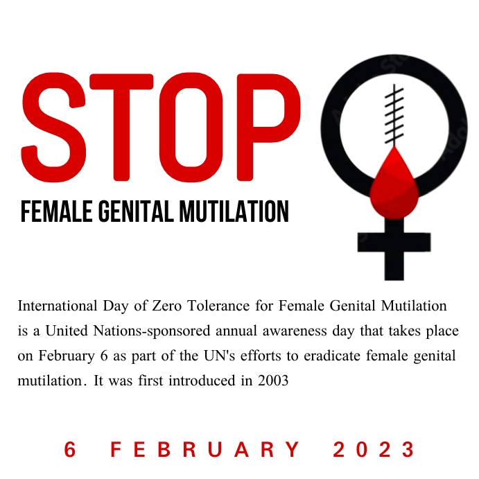 Mutilation Chart Poster Postingan Instagram Mutilasi Alat Kelamin Wanita. Templat | PosterMyWall