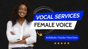 female voices fiverr services template design Miniatura na YouTube