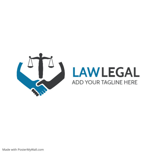 law services logo template design icon