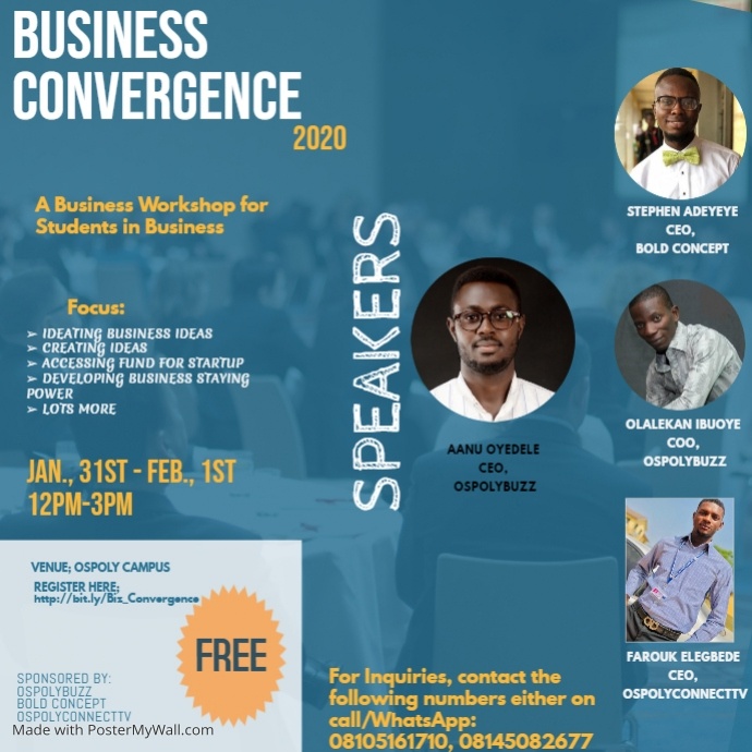 Design created with PosterMyWall