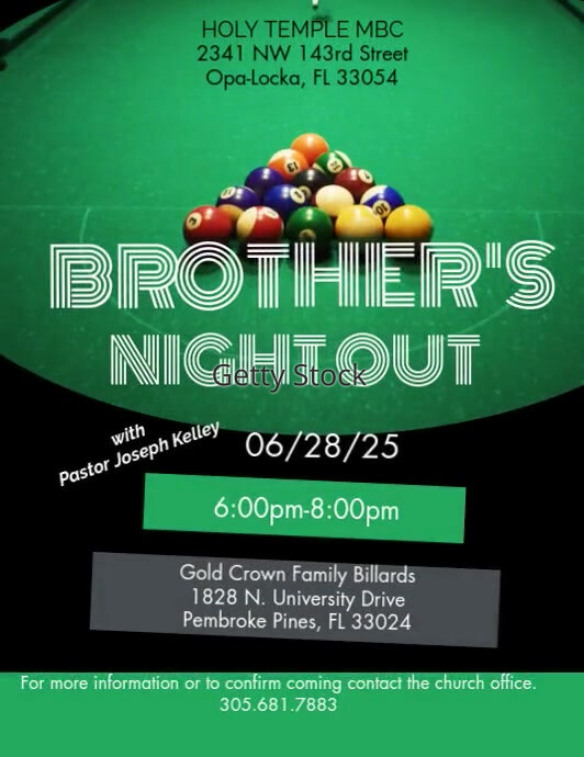 Billard Tournament Modern Video Flyer Templat | PosterMyWall