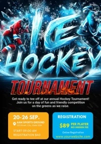 Field Hockey Video Template A4