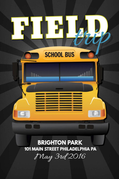 Field Trip Template PosterMyWall