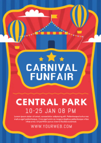 Creative Carnival Fun Fair Template | PosterMyWall