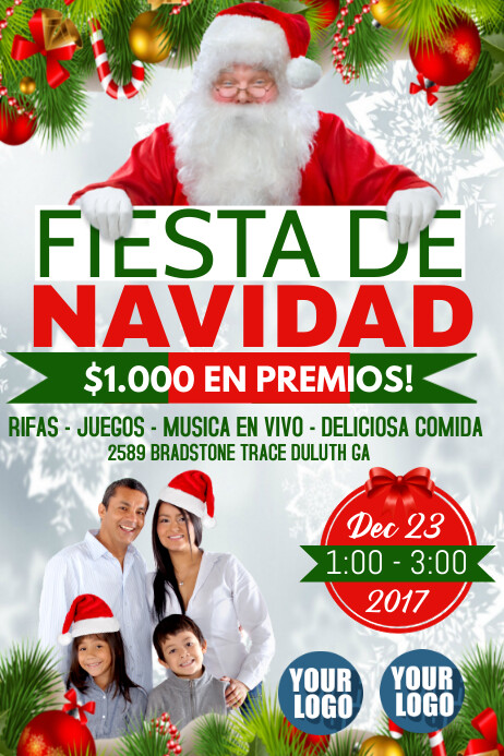 Fiesta de Navidad Template | PosterMyWall