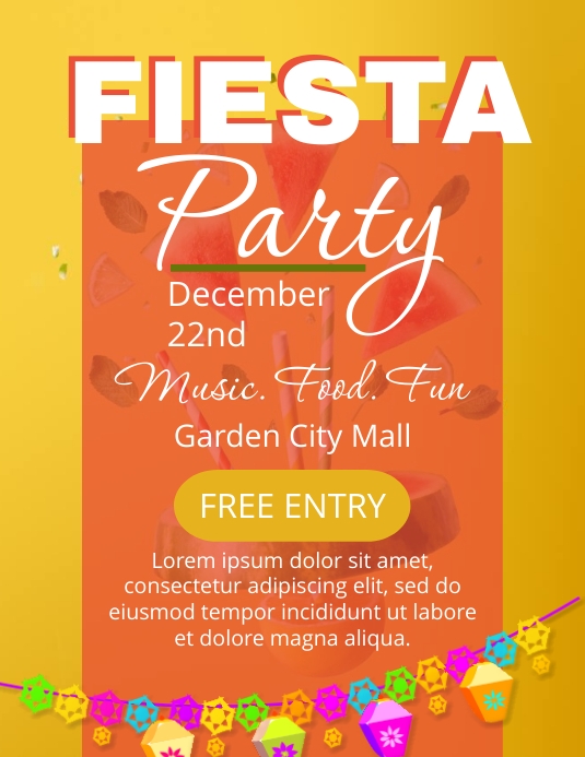 Fiesta Template | PosterMyWall