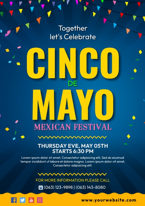 Fiesta Template | PosterMyWall