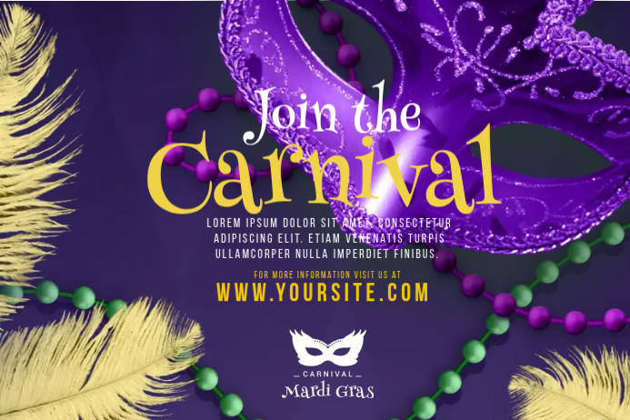 Fiesta Events Template | PosterMyWall