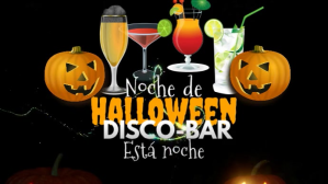 Fiesta halloween Discoteca Bar Ekran reklamowy (16:9) template