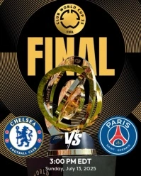 FIFA Club World Cup Instagram Portrait template