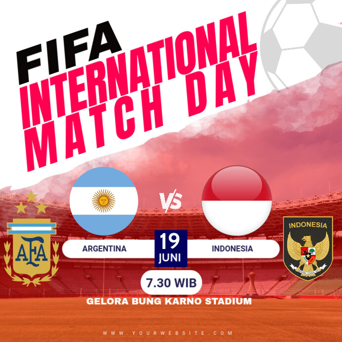 Copy of FIFA MATCH DAY | PosterMyWall