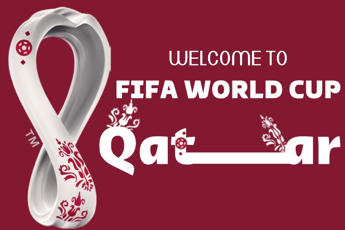 FIFA Qatar Poster template