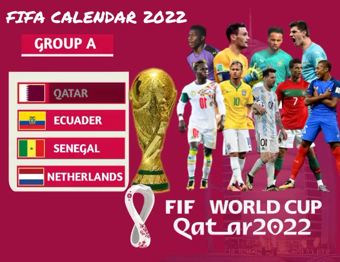 fifa world cup 2022 calendar poster template | PosterMyWall fifa-world-cup-2022-calendar-poster-template-postermywall