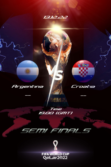 Fifa World Cup 2022 Poster (11) Plakat template