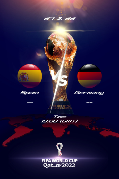 Fifa World Cup 2022 Poster (6) template