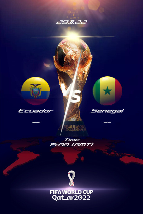 Fifa World Cup 2022 Poster (6) Plakat template