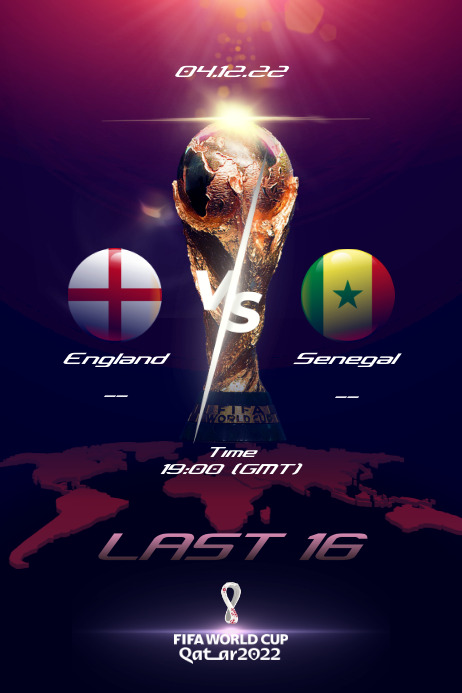 Fifa World Cup 2022 Poster (7) Plakat template