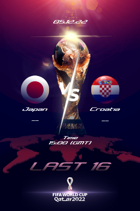 Fifa World Cup 2022 Poster (8) template