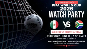 FIFA World Cup 2026: Mexico vs South Africa Watch Party Digital Display Video template
