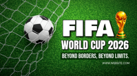 FIFA World Cup 2026 Digital Display template