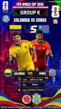 FIFA World Cup 2026 Matchday Historia de Instagram Video Instagram-verhaal template