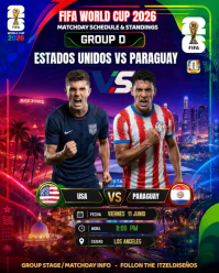FIFA World Cup 2026 Matchday Instagram Portrait Video template