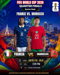 FIFA World Cup 2026 Quarter Finals Instagram template