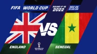 FIFA World Cup ENGLAND vs SENEGAL Isithonjana se-YouTube template