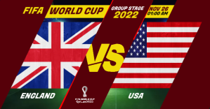 FIFA World Cup ENGLAND vs USA Facebook begivenhed cover template